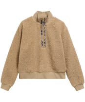 Women's Barbour Fawne Fleece - Wam Trench