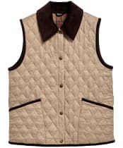 Women's Barbour Darwen Quilted Gilet - Light Trench / Muted