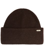 Women's Barbour Enid Knitted Beanie Hat - Rustic