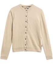 Women’s Barbour Pendle Cardigan - HONEY/BIRCHWOOD
