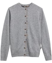 Women’s Barbour Pendle Cardigan - GREY MARL/BIRCHW