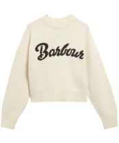 Women's Barbour Ivybridge Knitted Jumper - Ecru