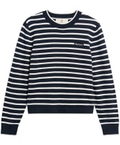 Women's Barbour Emmy Knitted Jumper - Dark Navy Stripe