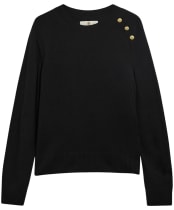 Women's Barbour Penny Knitted Jumper - Black