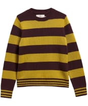 Women's Barbour Woodhouse Striped Cashmere Blend Knitted Jumper - FIG MULTI