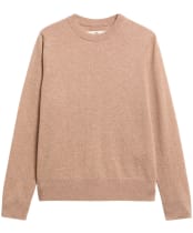 Women's Barbour Penwood Cashmere Knitted Jumper - Camel