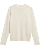 Women's Barbour Penwood Cashmere Knitted Jumper - Ecru