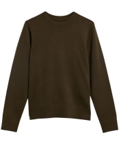 Women's Barbour Penwood Cashmere Knitted Jumper - Olive