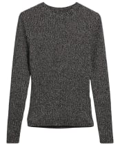 Women's Barbour International Varano Knitted Jumper - Black Multi