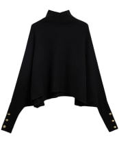 Women's Barbour International Lilah Knitted Jumper - Black