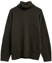 Women's Barbour Stanford Fleck Knitted Jumper - Olive