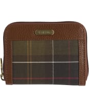 Women's Barbour Mini Daphne Tartan Purse - Classic / Brown