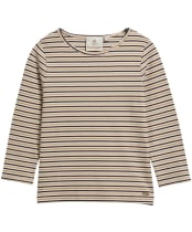 Women's Barbour Wynn Striped Top - Birchwood Stripe