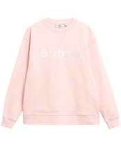 Women's Barbour Hartland Crew Sweatshirt - Pink Blush