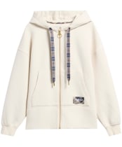 Women's Barbour Delilah Hoodie - Birch