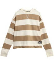 Women's Barbour Eva Sweatshirt - Cloud / Warm Trench