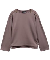 Women's Barbour International Kenna Sweatshirt - Truffle