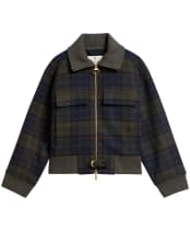 Women's Barbour Ivybridge Overshirt - Shadow Classic Tartan