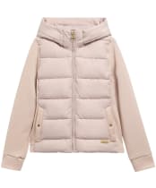 Women's Barbour International Conway Quilted Sweat - Nutmeg