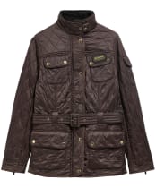 Women's Barbour International Polarquilt Jacket - Truffle