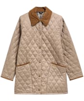 Women's Barbour Icons Modern Liddesdale Quilted Jacket - LT TRENCH/BIRCH