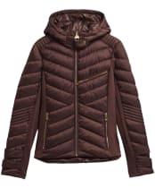 Women's Barbour International Salengro Quilted Jacket - Truffle
