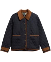 Women's Barbour Ainsdale Quilted Jacket - Dark Navy / Ancient