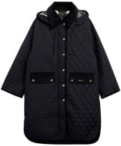 Women's Barbour Ravensden Quilted Jacket - Dark Navy / Ancient
