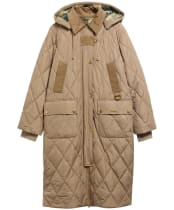 Women's Barbour Rudson Quilted Jacket - Light Trench / Ancient