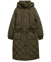 Women's Barbour Alverstone Puffer Jacket - Olive / Shadow Classic