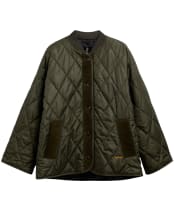Women's Barbour Abercorn Quilted Jacket - Olive / Shadow Classic