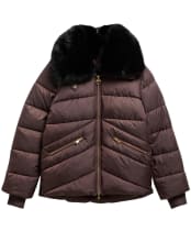 Women's Barbour International Cyrus Puffer Jacket - Truffle