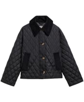 Women's Barbour Moira Quilted Jacket - Black / Shadow Classic
