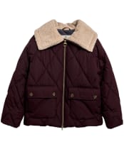 Women's Barbour Eva Puffer Jacket - Fig / Shadow Classic