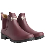 Women's Barbour Kirkton Chelsea Wellingtons - Fig