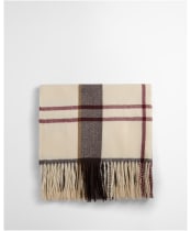 Women's Barbour Harriet Tartan Scarf - Light Muted Tartan