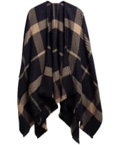 Women's Barbour Isabelle Tartan Serape - Midnight Tartan