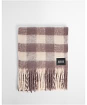 Women's Barbour International Branton Scarf - Truffle Gingham