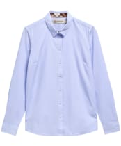 Women's Barbour Derwent Shirt - PALE BLUE/LT MU