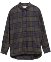 Women's Barbour Elishaw Shirt - Shadow Classic Tartan
