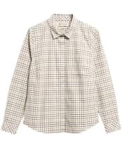 Women's Barbour Woodside Check Shirt - Birch Tattersall
