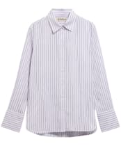 Women's Barbour Evangeline Shirt - Frosted Heather Stripe