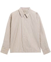 Women's Barbour Fawne Shirt - Warm Trench Stripe