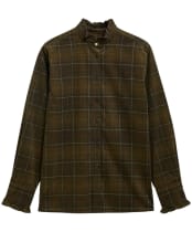 Women's Barbour Shae Shirt - Sage / Classic Tartan