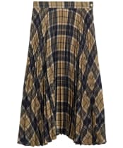 Women's Barbour Ria Midi Skirt - Birchwood Tartan