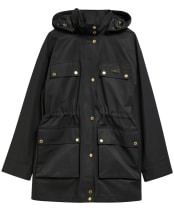 Women's Barbour International Molina Showerproof Jacket - Black