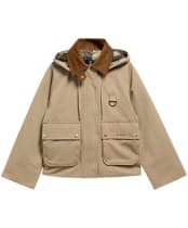 Women's Barbour Terrington Showerproof Jacket - Light Trench / Ancient