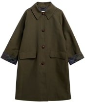 Women's Barbour Ria Showerproof Jacket - Olive / Shadow Classic