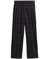 Women's Barbour Delilah Trousers - Shadow Classic Tartan