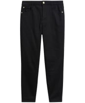 Women's Barbour International Gabriette Skinny Jean - Black
